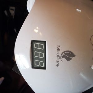 Gel nail curing light